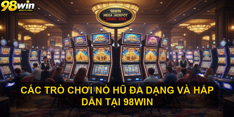 Các trò chơi NỔ HŨ đa dạng và hấp dẫn tại 98WIN