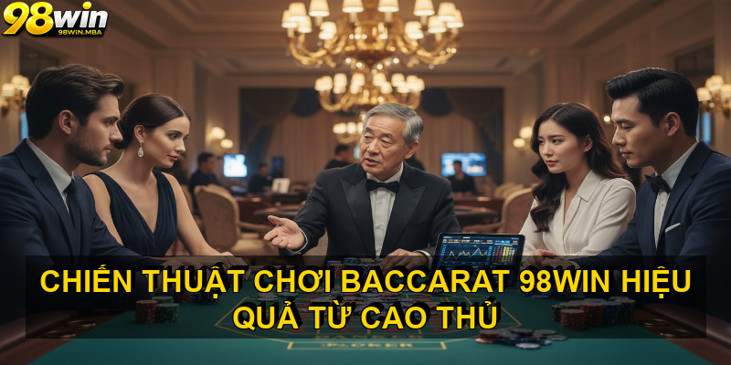 Chiến thuật chơi Baccarat 98WIN hiệu quả từ cao thủ