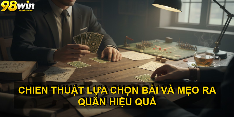 Chiến thuật lựa chọn bài và mẹo ra quân hiệu quả