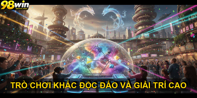 Trò chơi khác độc đáo và giải trí cao